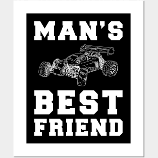 rc car Man's best friend tee tshirt Posters and Art